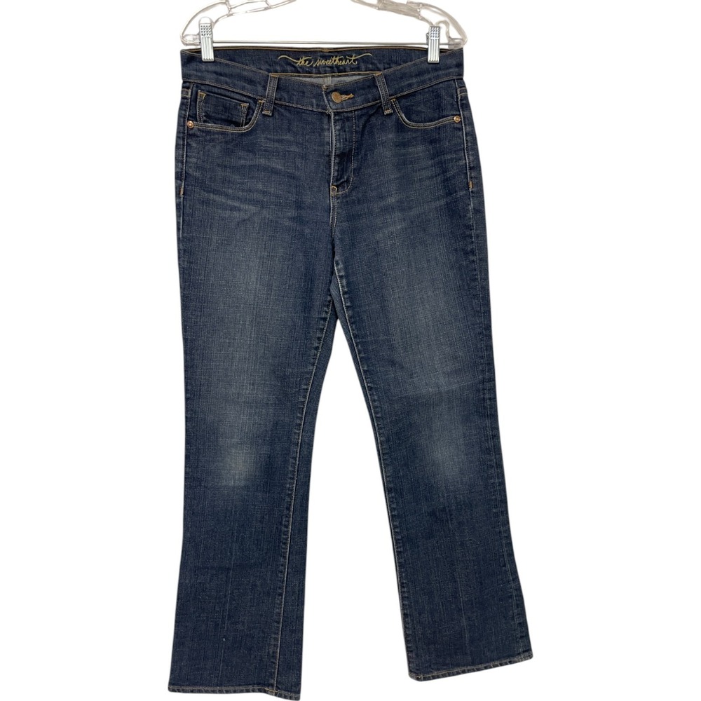 The Sweetheart Bootcut Jeans Womens 10 Long Blue Denim Medium Wash‎ 5 Pocket